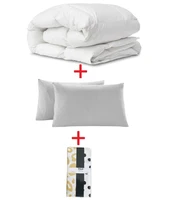 quilt 2 pillow and 2 pillow case set double and single sleeping bed comfortable soft hygienic