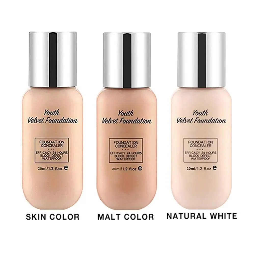 Матовая жидкая основа долговечная Водонепроницаемая увлажняющая Омолаживающая