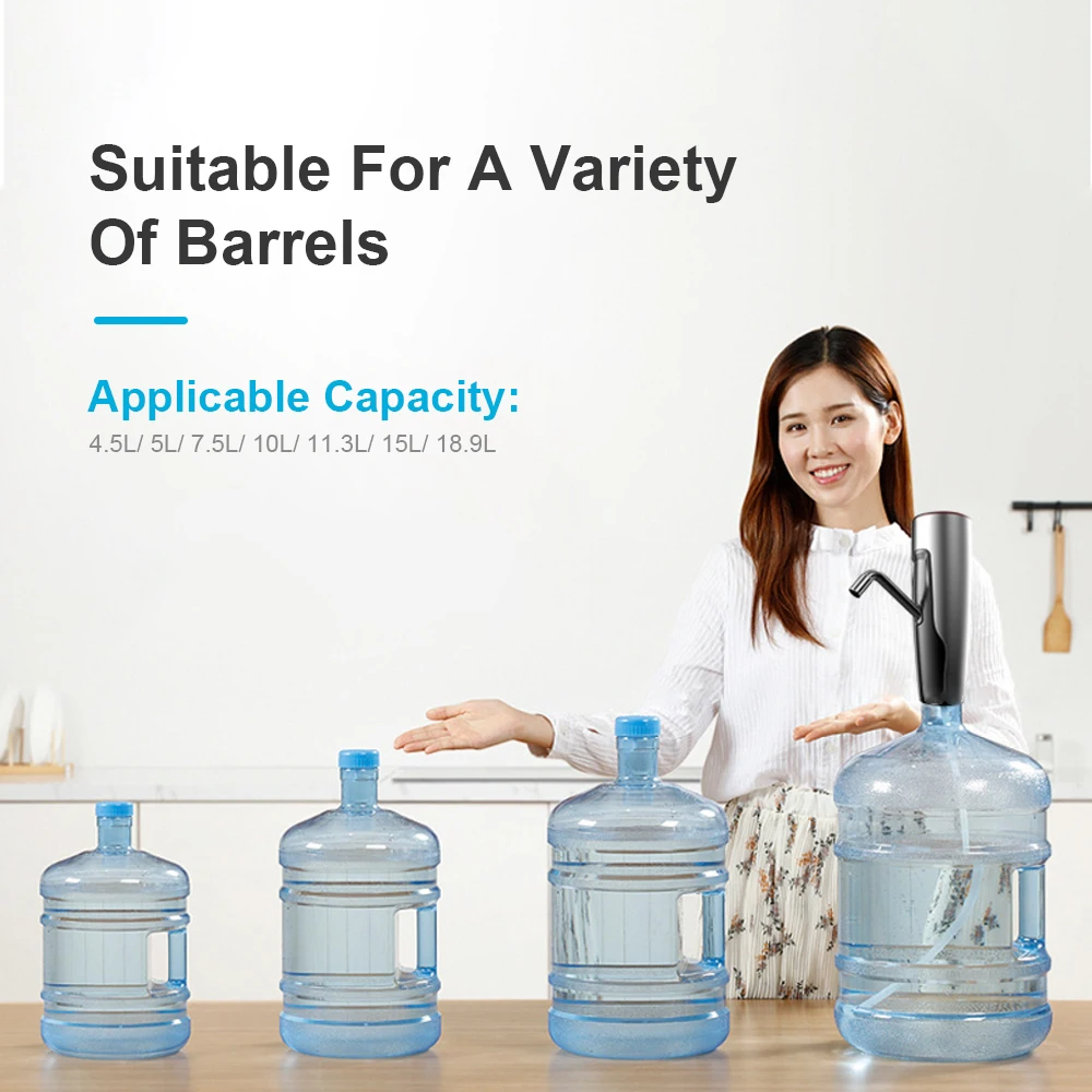 Бытовой автоматический Электрический диспенсер для воды с 3 зубьями кнопочный