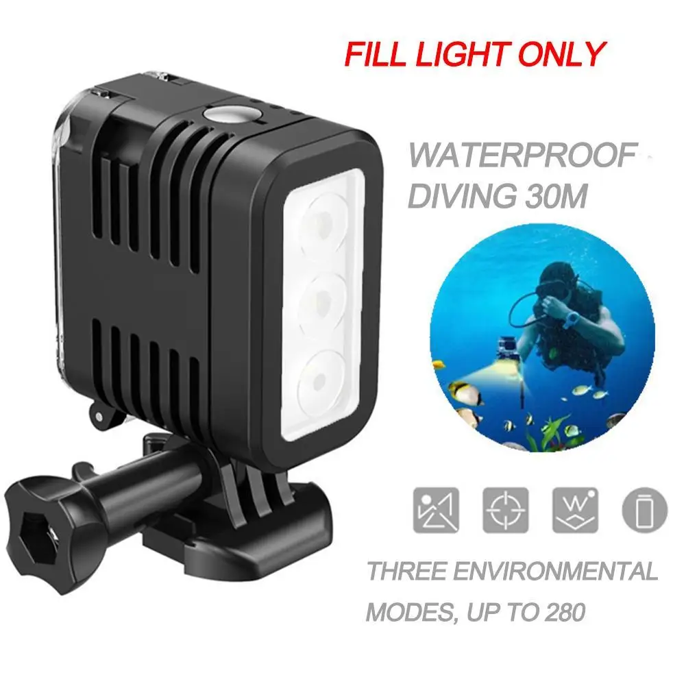 

To The Multifunctional Mini Light Camping Bike Light Sports Camera Fill Light Waterproof J3L1