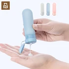 Набор силиконовых бутылок Youpin JORDAN  JUDY для путешествий, портативная дорожная бутылка из силикона для пищевых продуктов, безопасная для путешествий, семейная дорожная бутылка для мытья