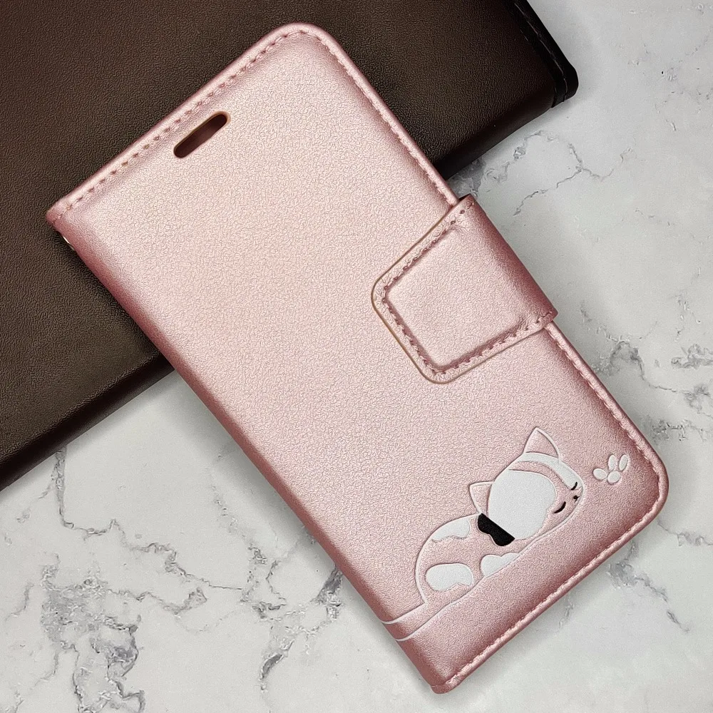 Из искусственной кожи чехол-бумажник чехол для huawei Y6 Pro Y7 премьер- карты футляры на липучке для huawei Honor 8A Honor 10 20 Lite, флип-чехол с функцией подставки