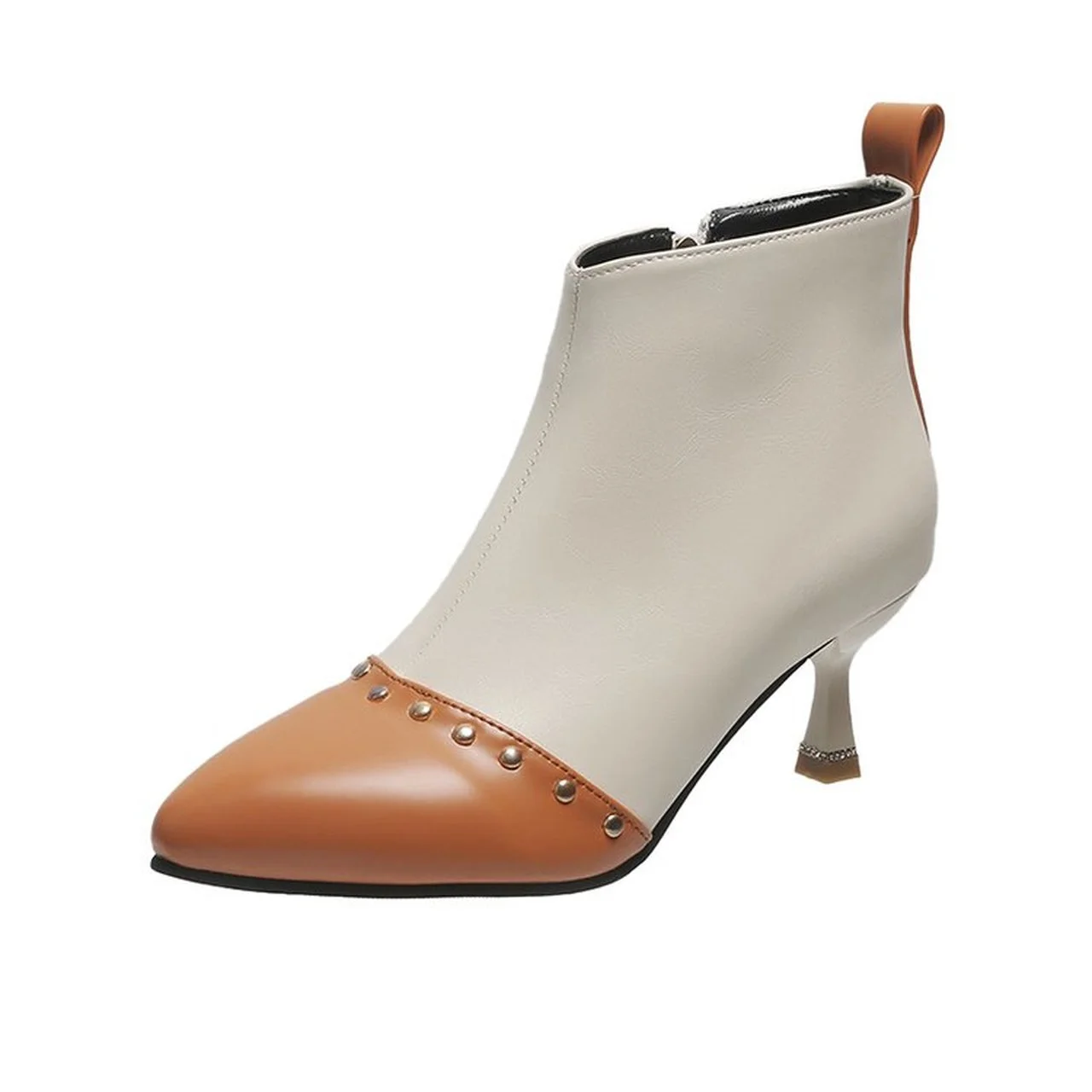 

Зима 2021, новинка, женские сексуальные туфли на высоком каблуке с молнией, туфли-лодочки для вечерние ринки и свадьбы, Снежные Женские Ботинк...