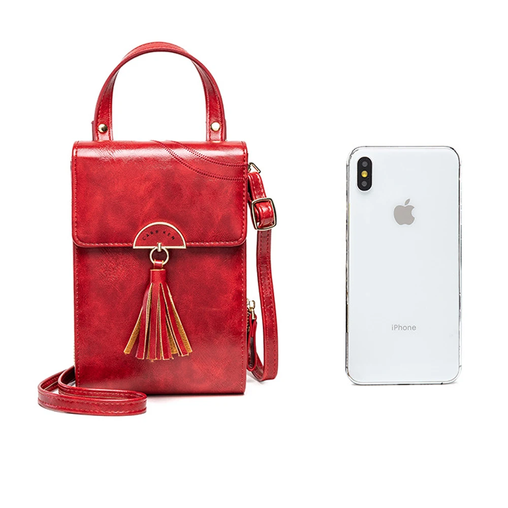 Высокое качество Мини женские сумки на плечо Женский кошелек для телефона