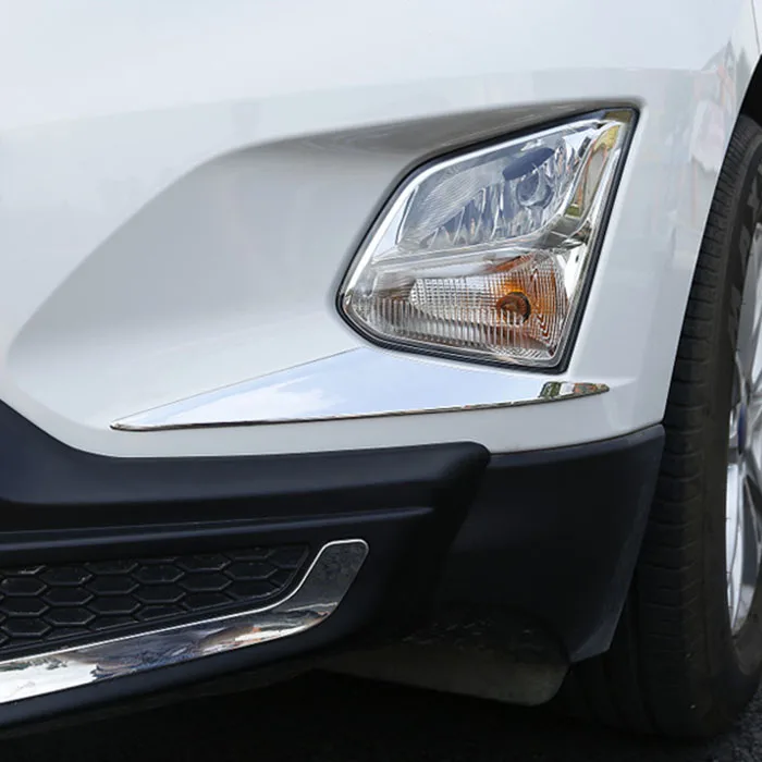 Для Chevrolet Equinox 2018-2021 ABS Хромированная передняя противотуманная фара накладка на