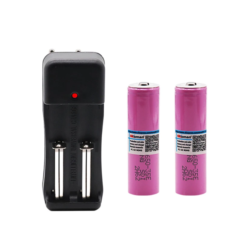 100% Новый оригинальный 35E 3 7 v 3500mah 18650 литиевая аккумуляторная батарея для