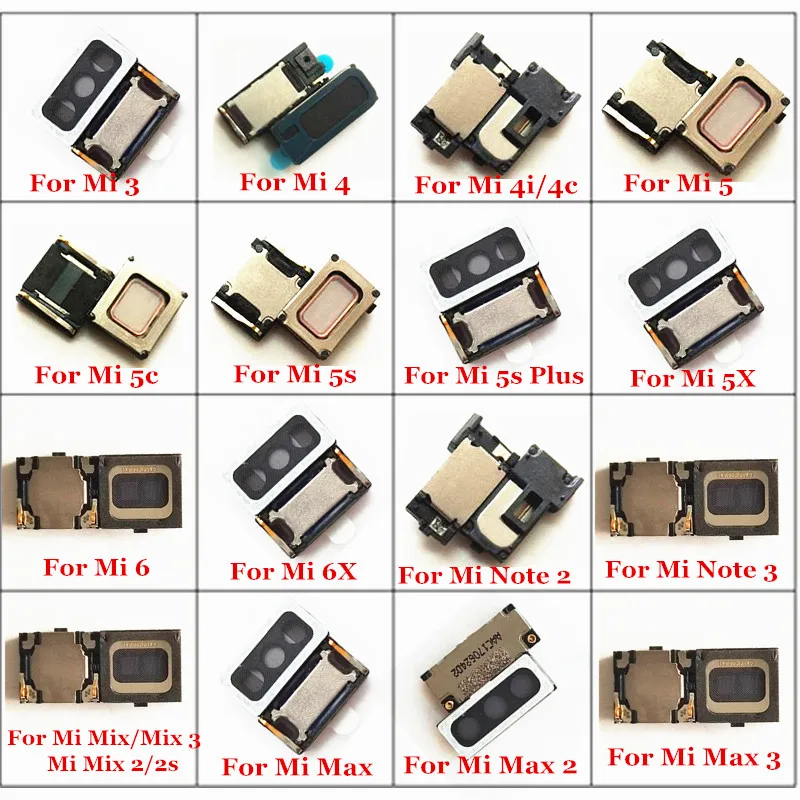 Новые наушники 2 шт./лот динамик для Xiaomi 3 4 4i 4c 5 5c 5s Plus 5X 6 6X Mi Note Max Mix 2S | Мобильные