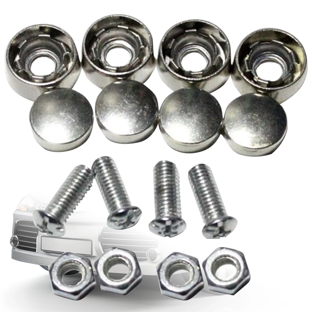 4 шт. Универсальные Металлические Болты аксессуары рамка Противоугонный