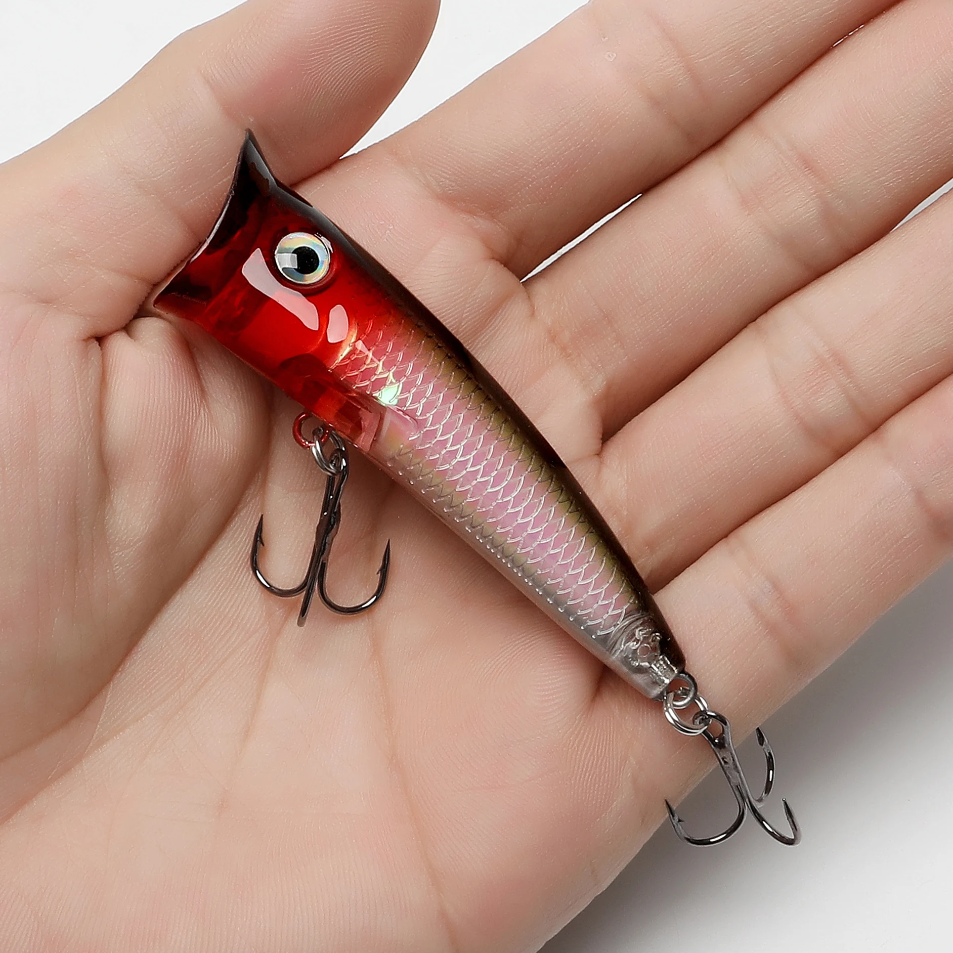 

7.5Cm 12G Lures For Fishing Lures Carp Saltwater Artificial Bait Wobbler Jerkbait Crank Hard Popper Fishing Lures Topwater Pesca