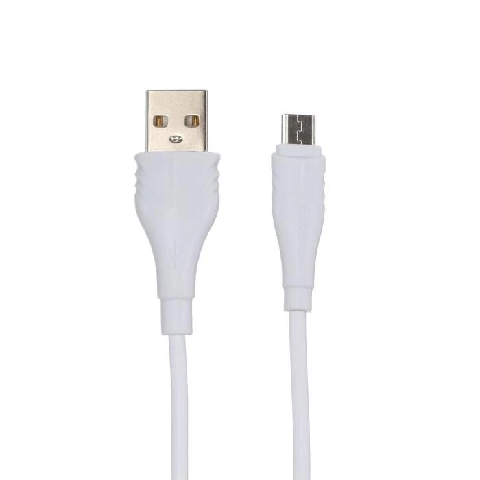 Кабель Borofone BX18 micro USB - 2 4 А м белый 5402329 | Мобильные телефоны и аксессуары