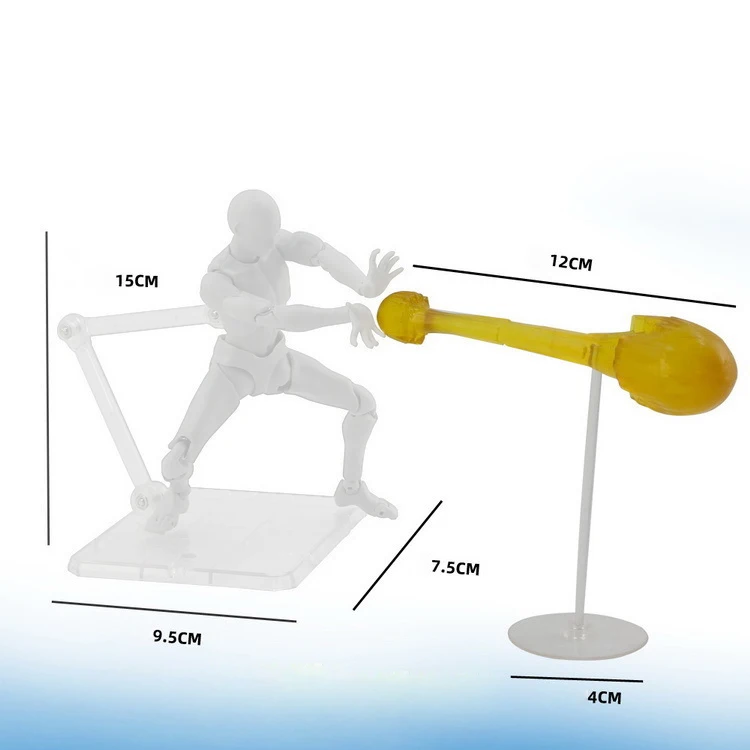 Шок декор с волной Твердые специальные эффекты держателем для модели