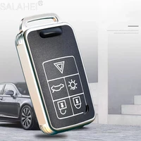new tpu car key remote case cover protection for volvo xc90 2017 s90l t5 t6 2015 2016 t8 s90 2018 xc60 auto interior accessories