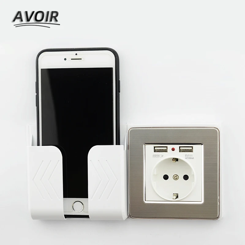 Avoir розетки ЕС FR Стандартный Мощность розетка двойная зарядка через USB Порты и