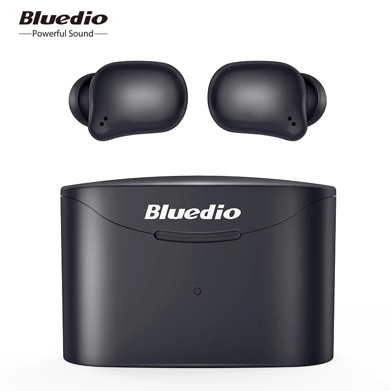 Наушники вкладыши Bluedio T elf 2 Беспроводные спортивные наушники BT5.0 оригинальные с