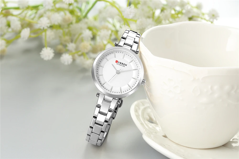 Лидирующий бренд роскошные женские часы CURREN модные минималистичные наручные
