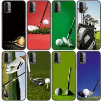 luxury sports golf phone case for xiaomi redmi 11 lite 9c 8a 7a pro 10t 5g anime cover mi 10 ultra poco m3 x3 nfc 8 se