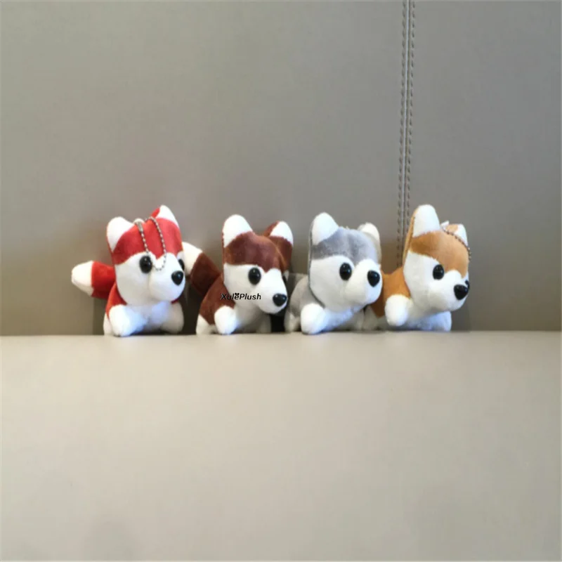 Прибл. 24 шт./лот 7 см Фотофон подарок брелок качественная плюшевая игрушка