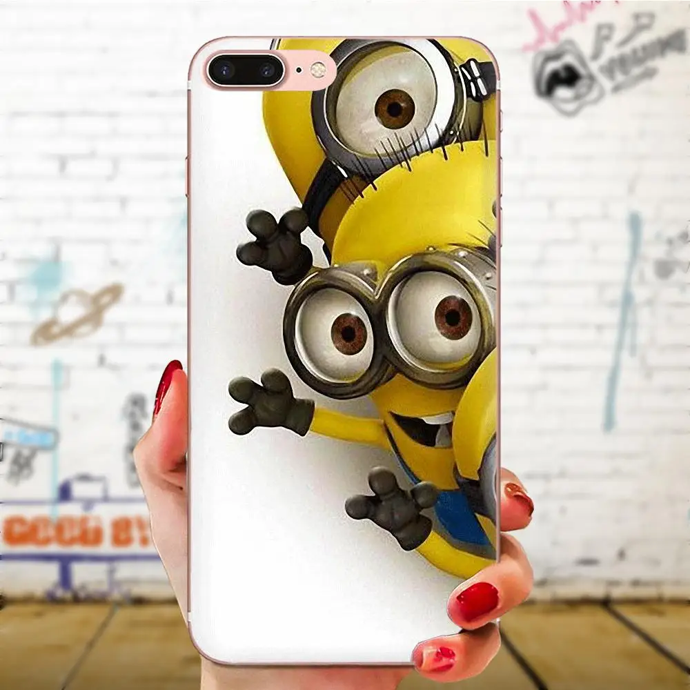 Мягкий чехол с принтом для телефона новый миньонами Galaxy Grand A3 A5 A7 A8 A9 A9S On5 On7 Plus Pro Star