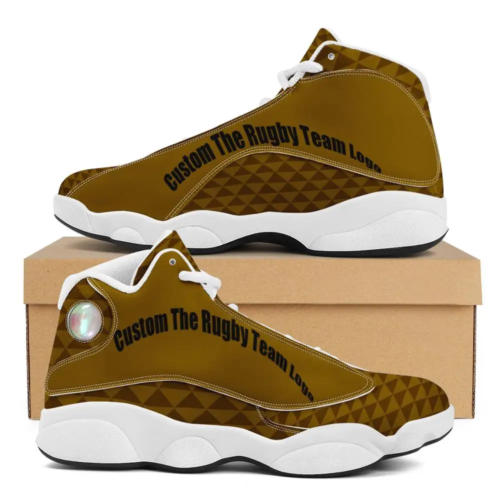Custom Ball Sports Team Logo Men's Basketball Sports Shoes