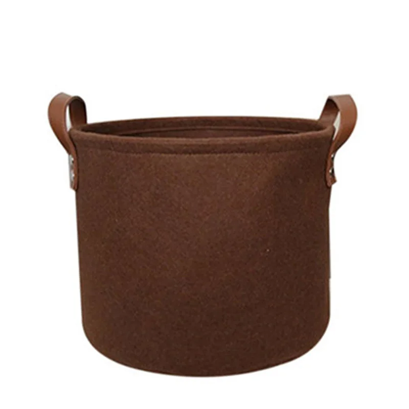 Войлочная корзина для хранения шкаф игрушка портативный лучший мешок стирки