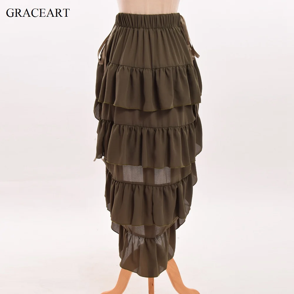 Шифоновые юбки Priate с гаечным ключом регулируемые женские костюмы для взрослых |