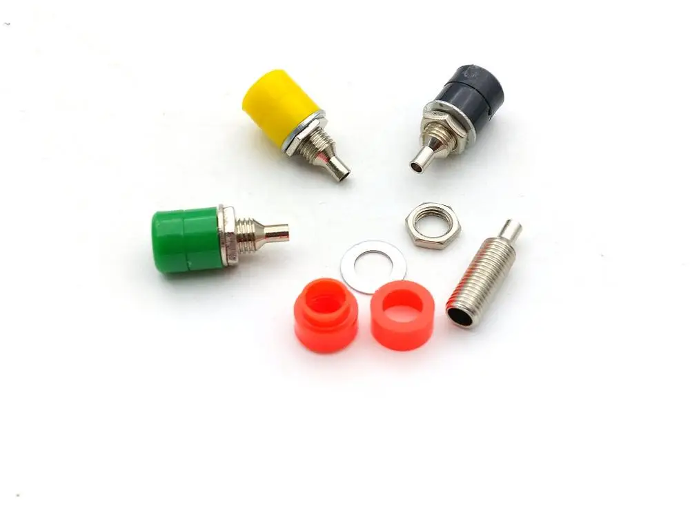 100 шт. медные зажимы для вилки типа банан|post|post testspost sockets |