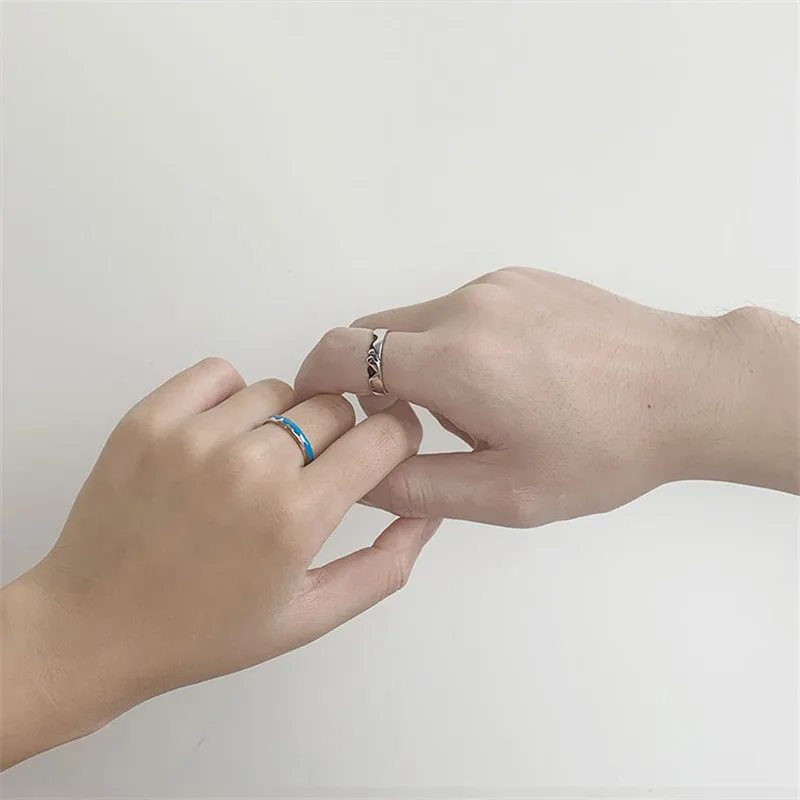 Женское кольцо из серебра 100% пробы с открытым кольцом | Украшения и аксессуары