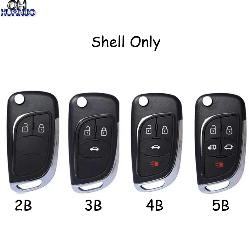 2/3/4/5 кнопочный новый модифицированный откидной складной пульт дистанционного