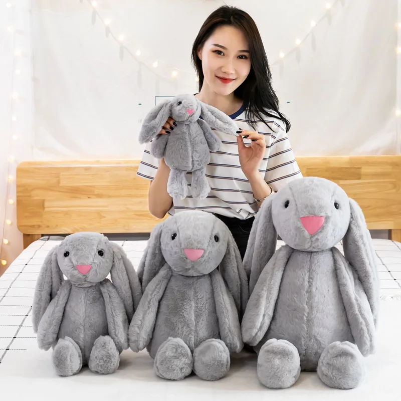 

Cute Long Ears Bunny Plush Soft Baby Lapin Toys Stuffed Rabbit Sleeping Comfort Cartoon Rabbit Doll Girls Birthday Gift Conejo
