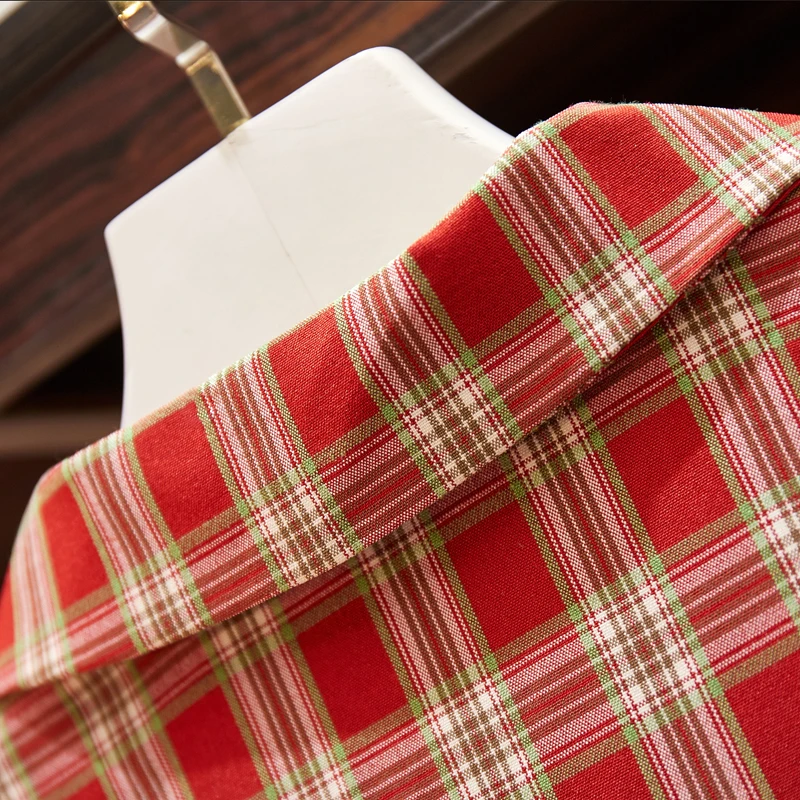 Женский костюм в стиле ретро двубортное летнее платье во французском большие