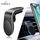 Универсальный металлический Автомобильный держатель для телефона Univerola, Мини-Автомобильный держатель для телефона с креплением на вентиляционное отверстие, держатель для телефона для Xiaomi  iPhone