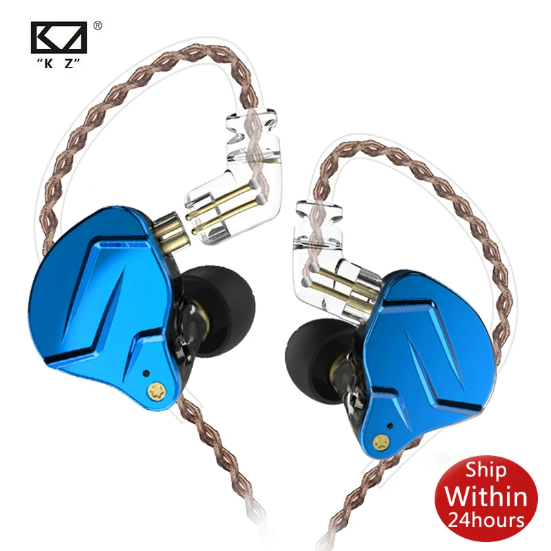 Гибридные наушники KZ ZSN PRO 1BA + 1DD вкладыши Hi Fi с монитором для ZST ZSX ZS10 AS10 C16 C10