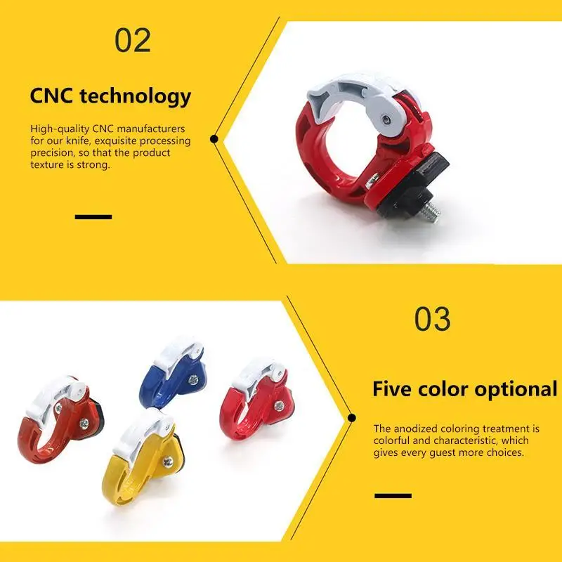 

Motocycle Helmet Straps CNC Aluminum Alloy legering ATV Scooters Motocross Helmet Hook Bagage Helm Fles Motorbike Accessories