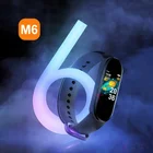Xiaomi оригинальный бренд M6 смарт-браслет 4 вида цветов AMOLED экран M6 Bluetooth Smartband фитнес-трекер сердечного ритма спортивный IP67 Водонепроницаемый M6 смарт-браслет