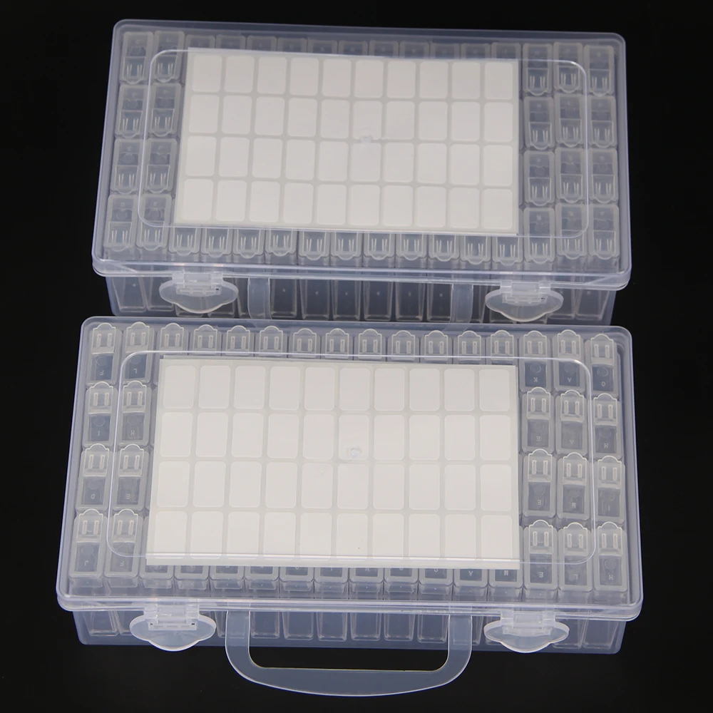 256 шт. инструменты для вышивки картин со стразами аксессуары хранения Ящик