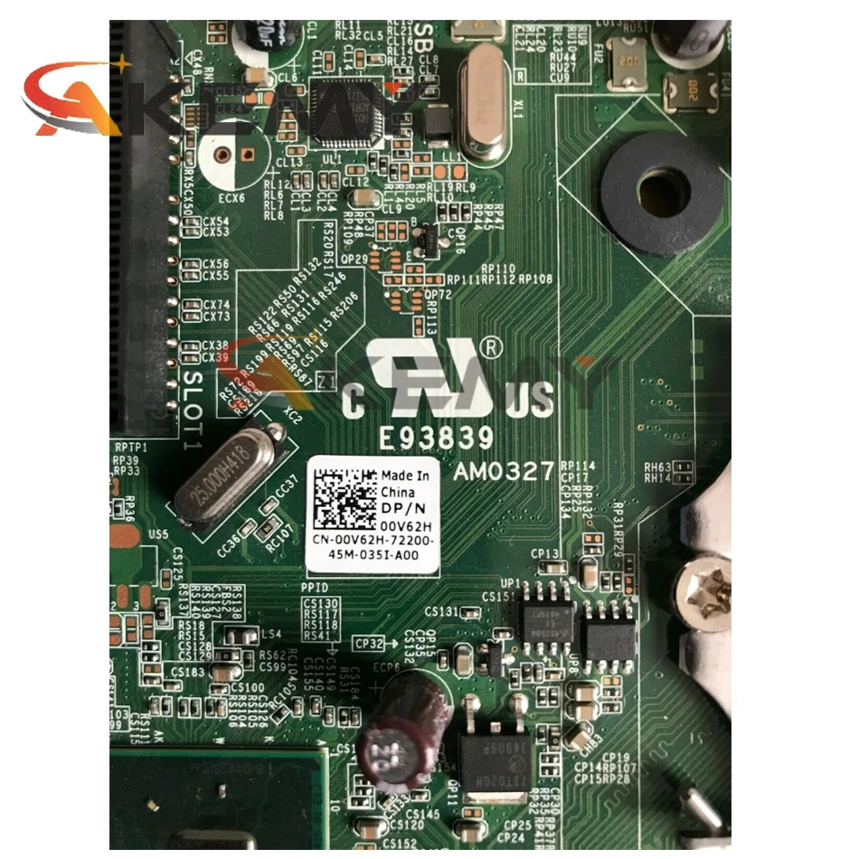 

For Dell Optiplex 9020 SFF Desktop Motherboard PGA1155 CN-00V62H 00V62H 0V62H DH82Q87 SR173 100% Tested Fast Ship