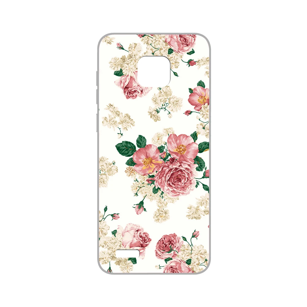 GUCOON Silicone Cover for Ulefone Note 7 S11 6.1inch Case Soft TPU Protective Phone Case Cartoon Wolf Flower Cat Bumper Shell