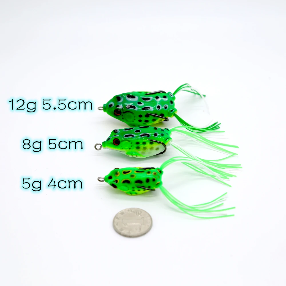 Новое поступление искусственная лягушка в верхней воде приманка Мягкая для