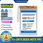 Аккумулятор LOSONCOER 100% мА  ч для электронной книги ONYX BOOX NOTE,PRO,NOTE +