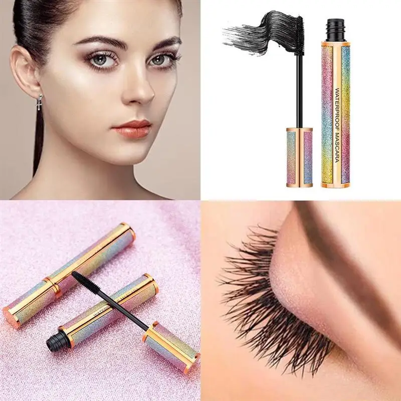 

4D Mascara Long Lasting Waterproof Lash Extension Mascara Smudgeproof Sweatproof Eyelash Mascara
