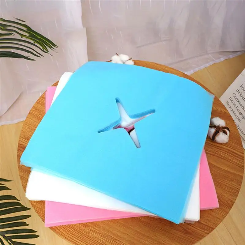 

Одноразовые подушки для массажа на подголовник, 300 шт., подушка для массажа в салоне красоты, спа-салоне, подушка из нетканого материала, наво...