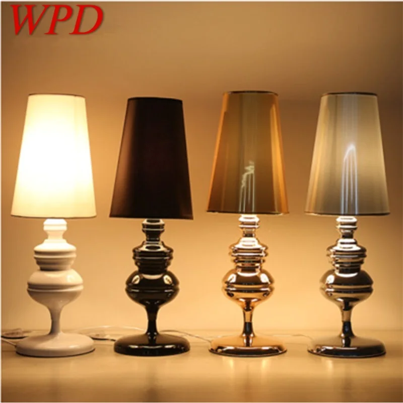 

WPD Classical Table Lamps Modern Creative Indoor Desk Light for Home Bedroom Bedside Living Room