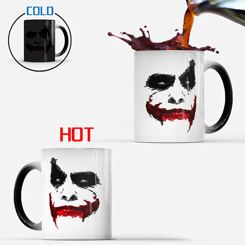 Кофейные чашки и кружки Joker волшебные холодной горячей температуры креативная