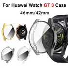 Защитный чехол из мягкого стекла для Huawei Watch GT 3 46 мм, защитная пленка GT3 для Huawei GT 3 42 мм, чехлы для часов, умные аксессуары