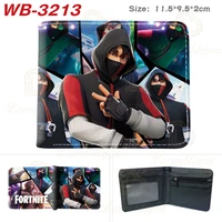 2021 game fortnite men wallet pu leather bifold wallet bank credit card case id holders victory royale male coin purse pockets