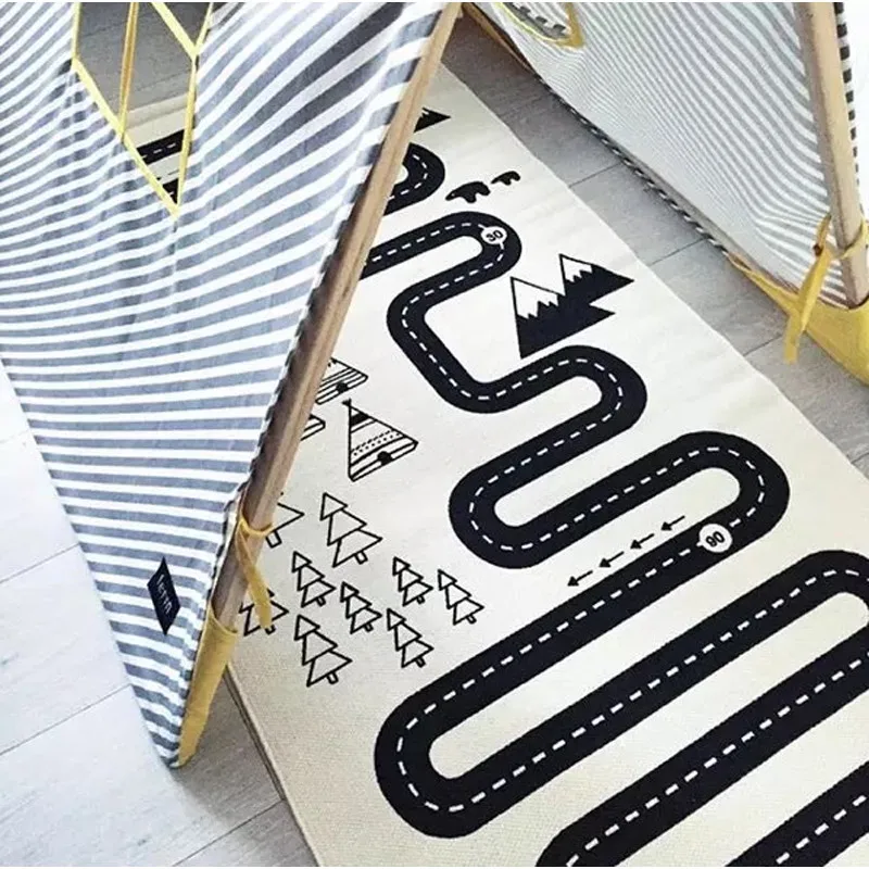 Домашняя страница Приключения малыш играет мат для ползания детский коврик