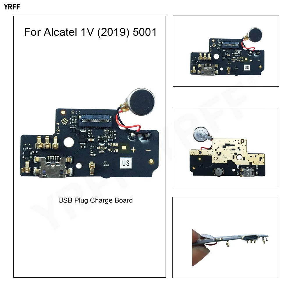 5001 scheda di ricarica spina USB per Alcatel 1V (2019) 5001D 5001A 5001U 5001T 5001J scheda di ricarica USB Dock Board parti di riparazione del telefono cellulare