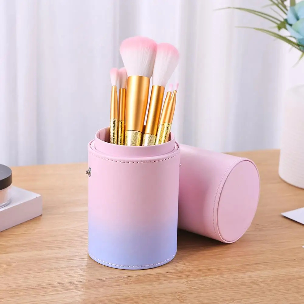 Дорожный набор кистей для макияжа искусственный пустый держатель сумка