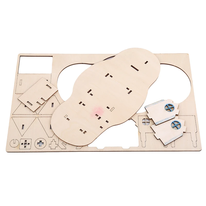 Креативный Дом головоломка обучающая развивающая игрушка дом модель 3D