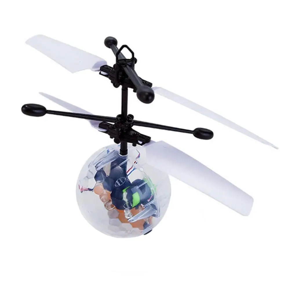 

LED Luminous Kid Flight Balls Hand Induction Aircraft Flying Ball USB Charge Helicopter Kid Toy Gifts Magic Sensing Helicopter